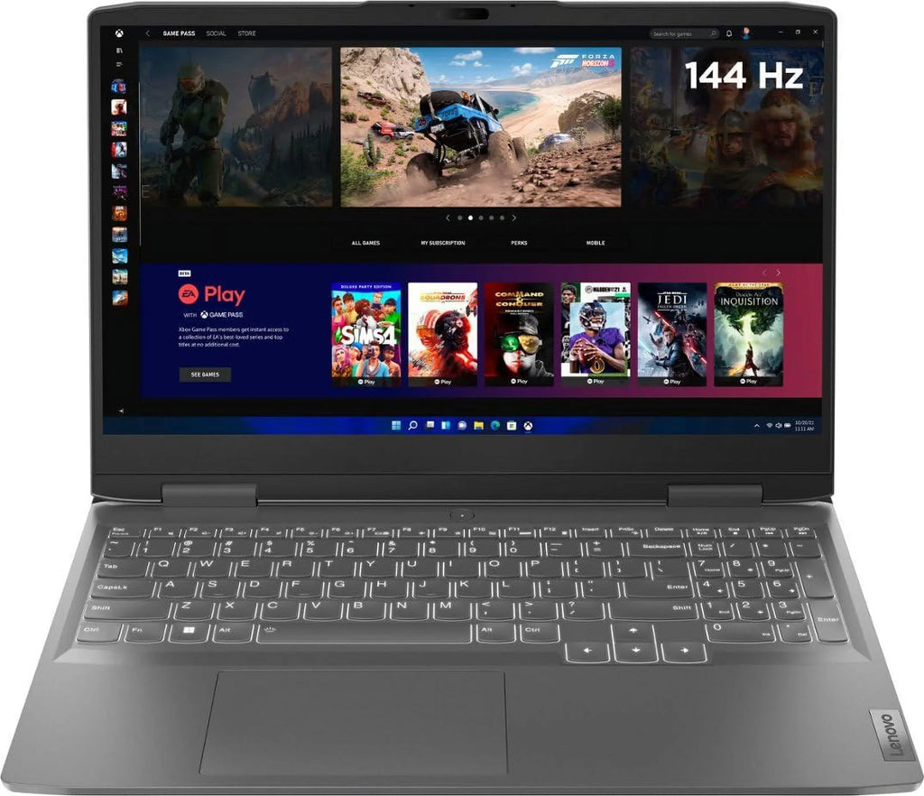 LOQ Gaming Laptop 15.6" 144 Hz FHD Display (8-Core  i5-13420H 2.10GHz, GeForce RTX 3050 6GB, 8GB DDR5 5200MHz RAM, 1TB SSD, Backlit KYB, WiFi 6, WiFi, Win 11 Home) w/Dockztorm Hub
