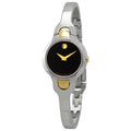 Movado Kara Quartz ebony Dial Ladies Watch 0606948
