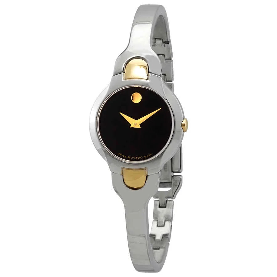 Movado Kara Quartz ebony Dial Ladies Watch 0606948