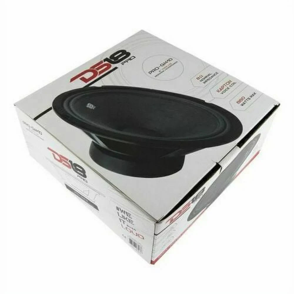 DS18 Pro GM 10 1 inch 660 watt Max 8 Ohm Mid Range Car and Truck Door Loudspeaker