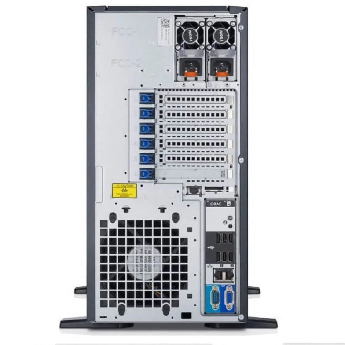 Used  PowerEdge T430 8 x 3.5" Hot Plug 2x E5-2630 V3 Eight Core 2.4Ghz 192GB H330