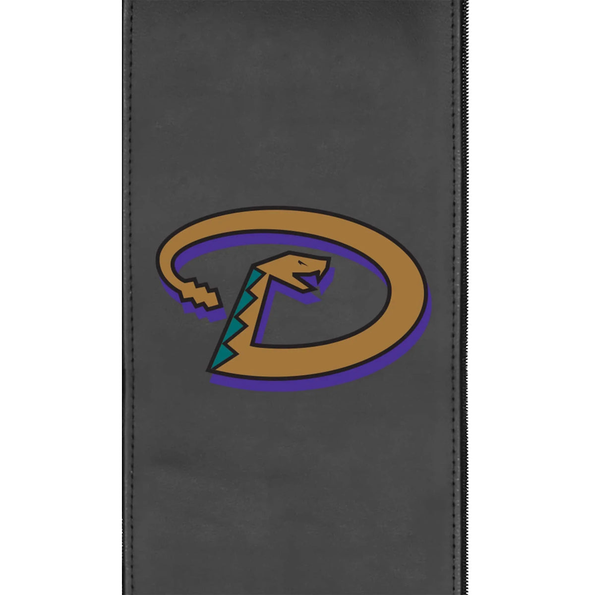ebony Arizona Diamondbacks Logo PhantomX Gaming Chair