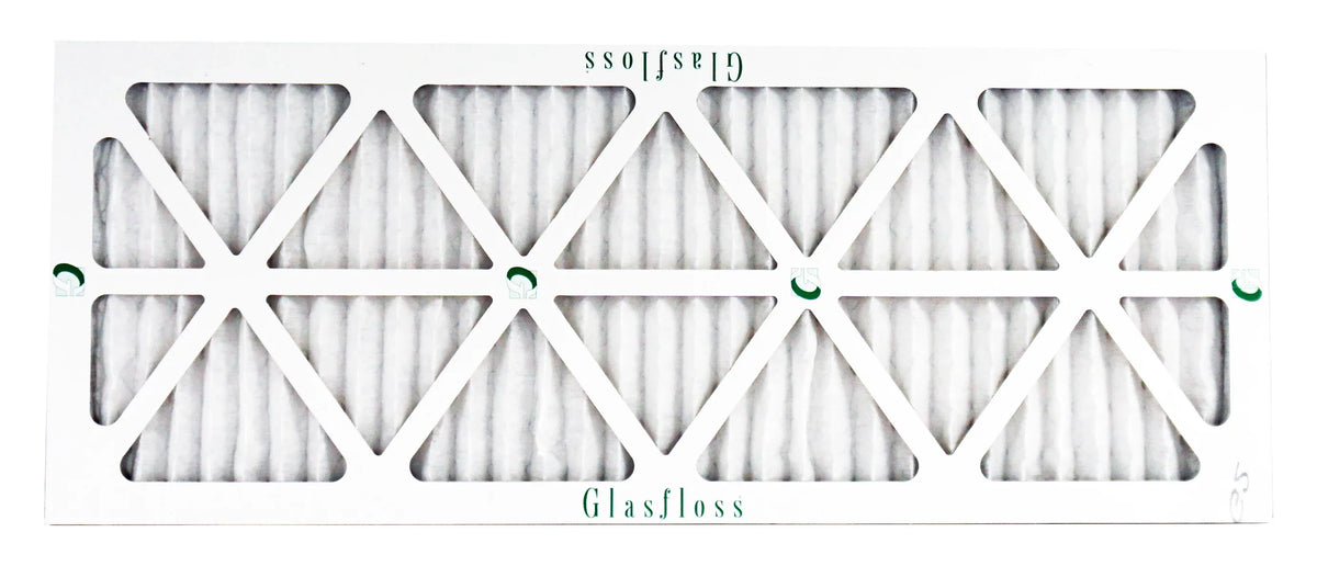 Glasfloss 12x30x1 - MERV 13 -Qty:6 - Furnace Air Filter - Made in USA (Actual Size: 11.5 x 29.5x7/8 1 inch)