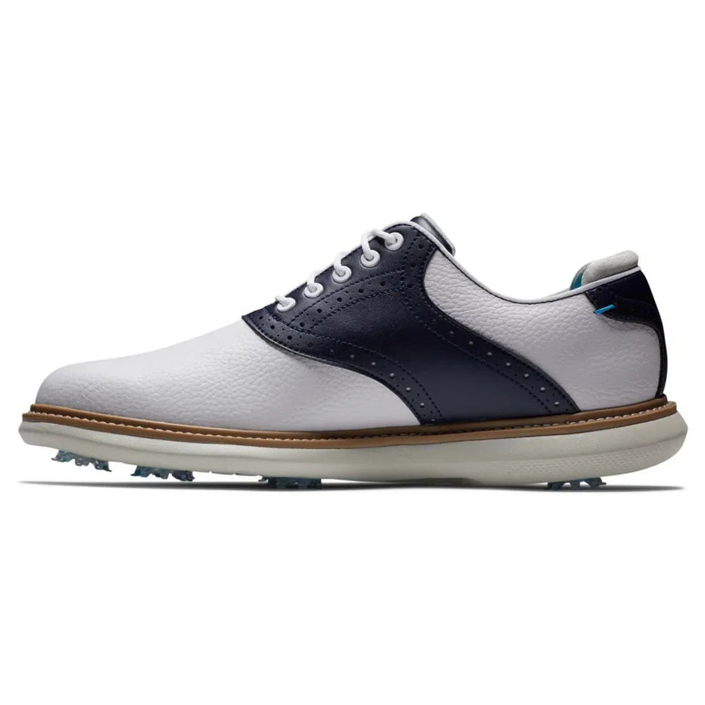 FootJoy Men's Traditions Golf Shoes 57903 - White/Gray - 11.5 - Wide