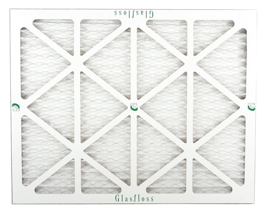 Glasfloss 14x22x1 - MERV 10 -Qty:12 - Furnace Air Filter - Made in USA (Actual Size: 13.5 x 21.5x7/8 1 inch)