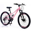GUTALOR 24-1 inch Mountain Bike for Boys and Girls - 7-Speed, Ideal for Young Riders