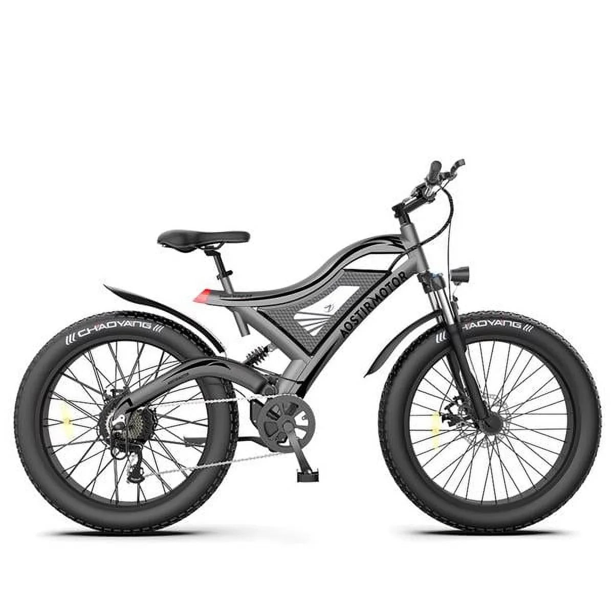 Electric Mountain Bike. AOSTIRMOTOR Hot Fat Tire Adults Electric Bicycle 26 In