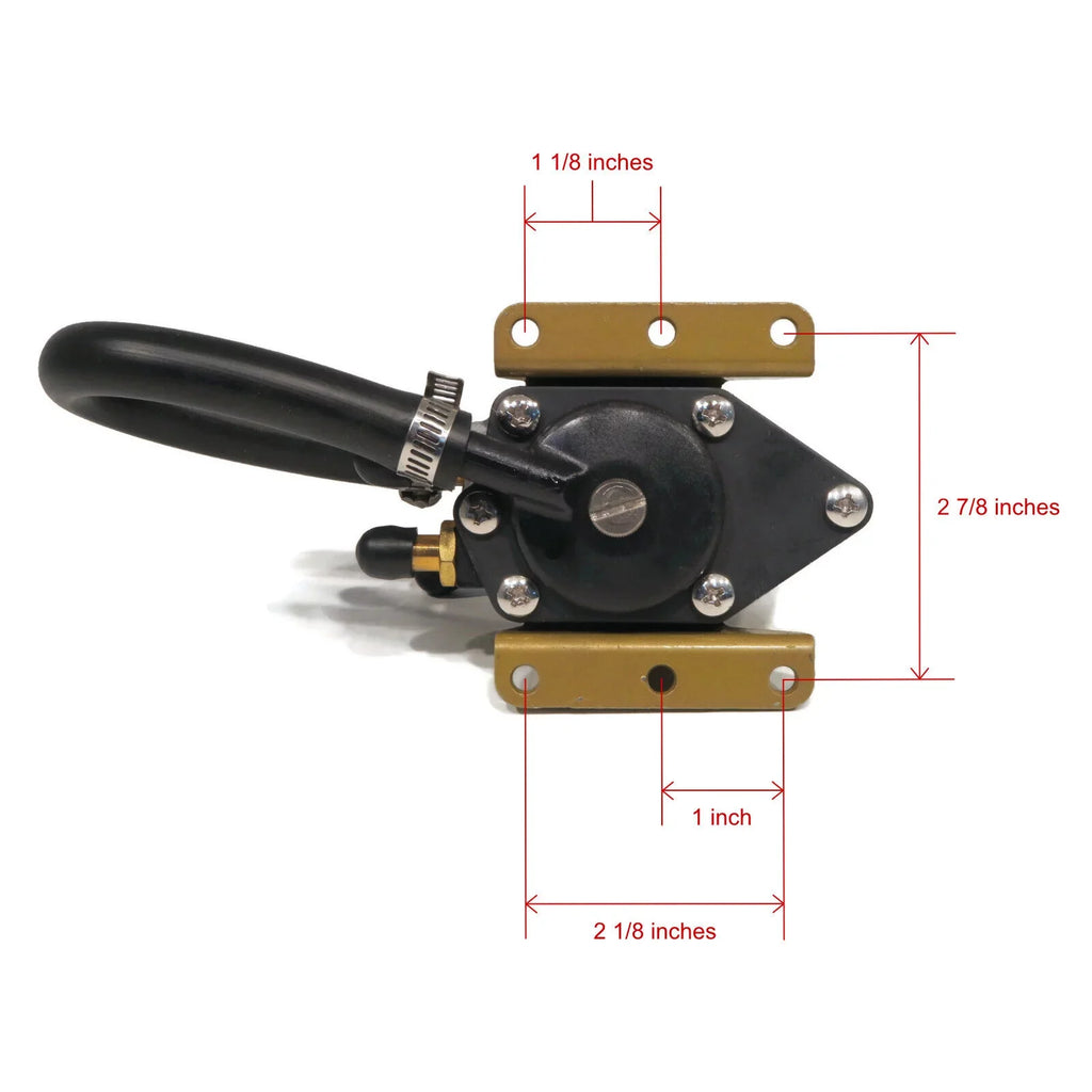 The ROP Shop | VRO Conversion Fuel Pump For 1996 Evinrude 90  J90ELEDR, J90SLEDR Boat Engines