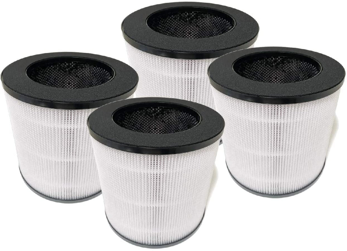 4 Packs. True HEPA Replacement Filter Compatible with MA-14 Air Purifier MA-14R MA-14R-B1 MA-14R-W1