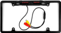 Backup Camera Rearview License Plate Frame for JVC KWM856BW KW-M856BW ebony