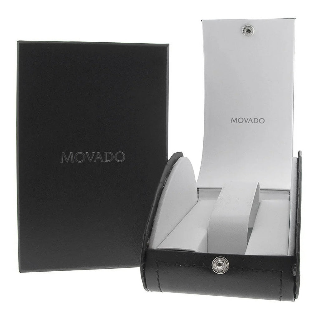 Movado Classic Museum Ladies Stainless Steel Swiss Quartz Watch 0607646