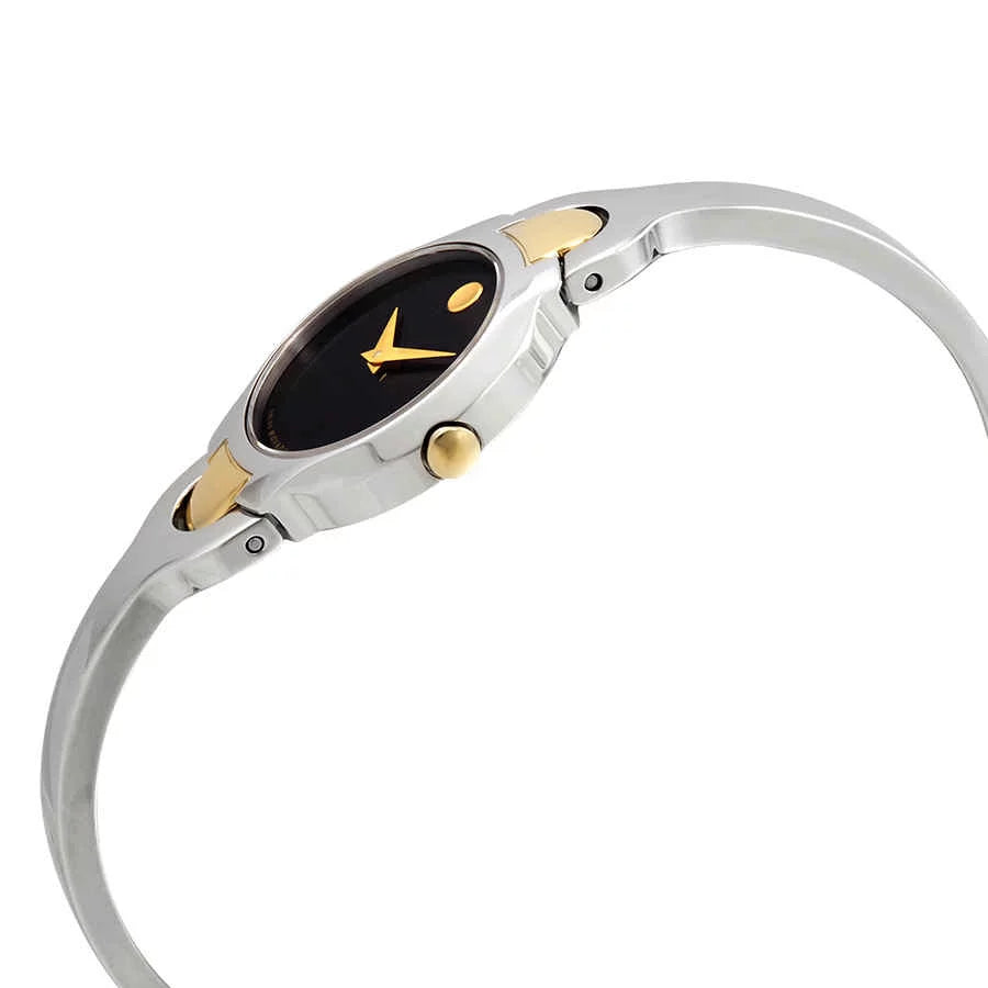 Movado Kara Quartz ebony Dial Ladies Watch 0606948