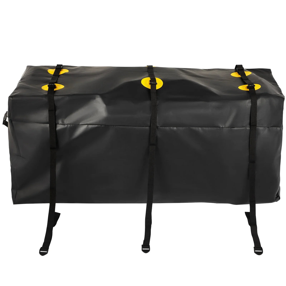 BENTISM Hitch Cargo Carrier Bag, Waterproof 840D polyvinyl chloride, 48"x20"x22" (12 Cubic Feet), Heavy Duty Cargo Bag for Hitch Carrier with Reinforced Straps, Fits Car Truck SUV Vans Hitch Basket