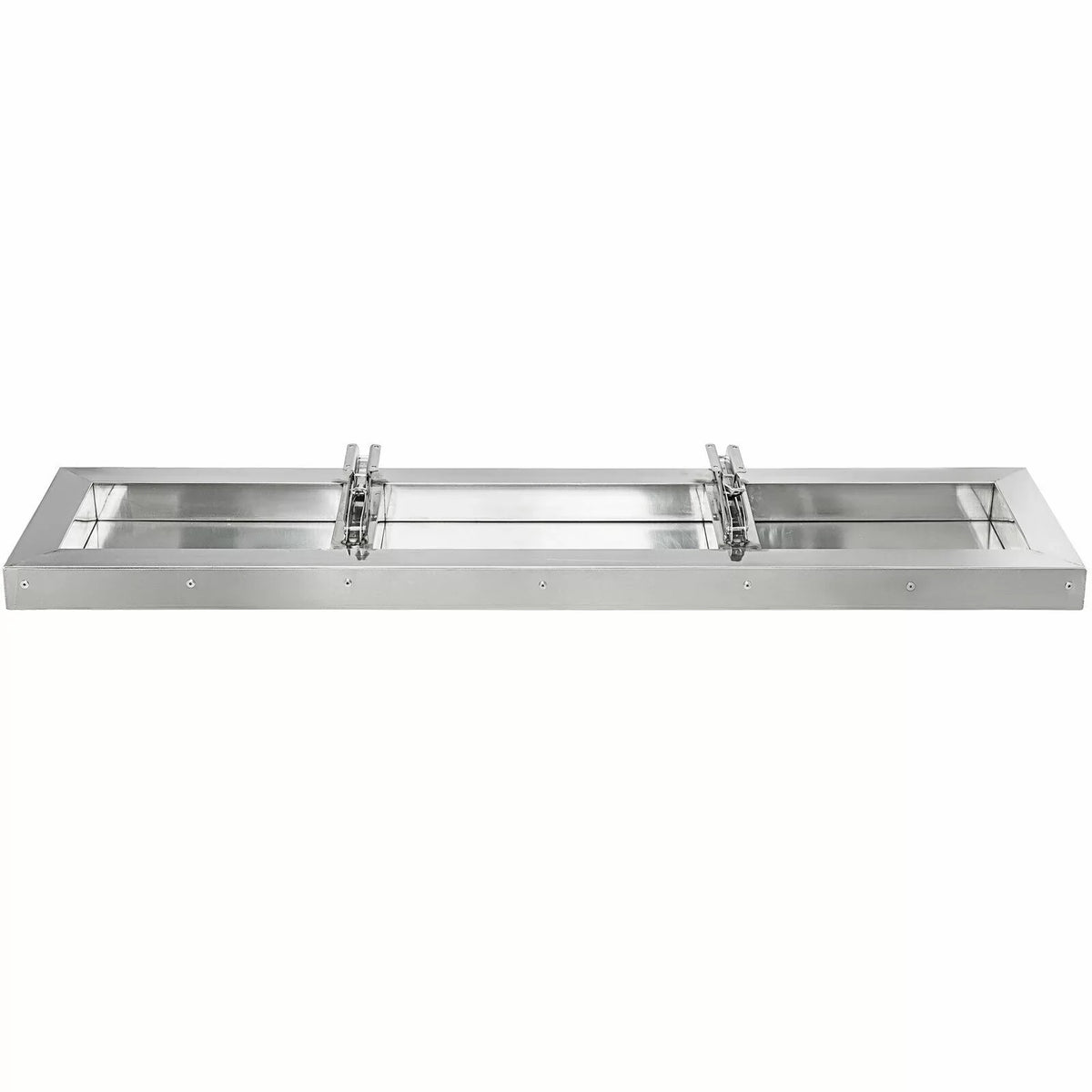 VEVOR Concession Shelf 48L x 12W 25mm Stainless Steel Drop Down Folding Serving Food Shelf Stand Serving for Concession Trailer Serving Window