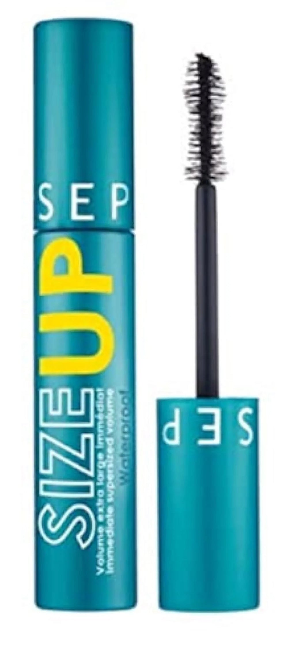 Sephora Collection Size Up Mascara, Waterproof, Immediate Supersized Volume, 01 Ultra dark 14 Ml 0.47 Fl.Oz