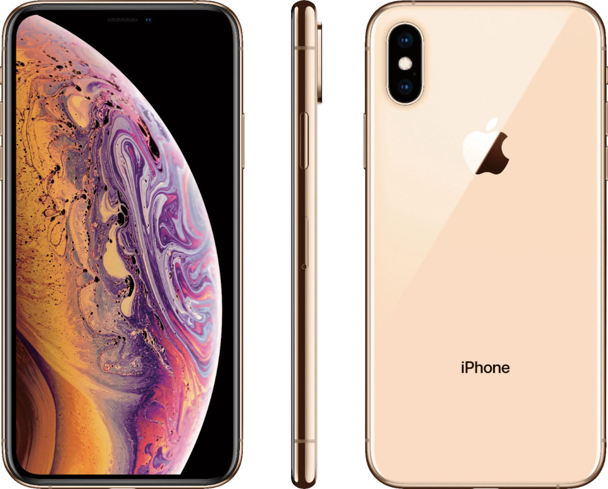 Pre-Owned iPhone XS 64GB Gold (Boost Mobile) (Refurbished: Good)