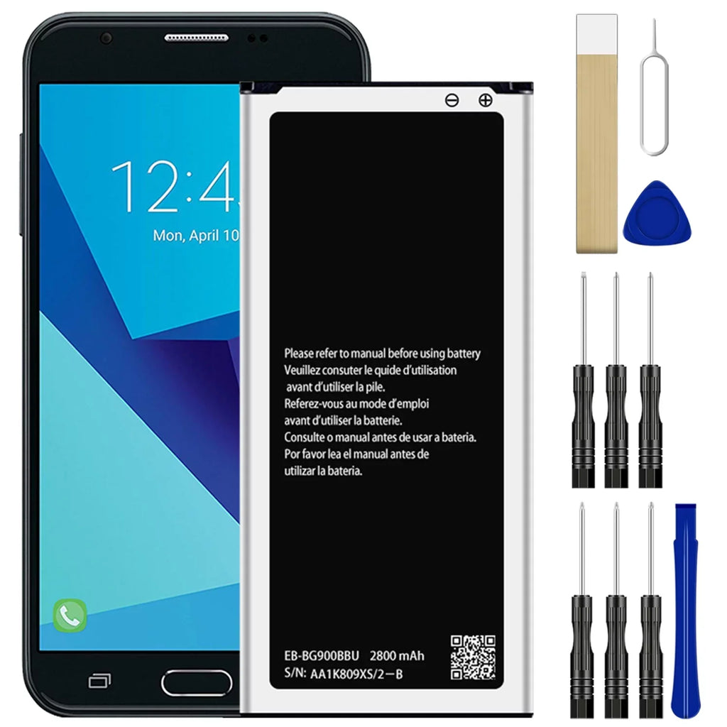 Replacement Battery EB-BG900BBU EB-BG900BBC for TracFone  Galaxy S5 S902L SM-S902L Tool