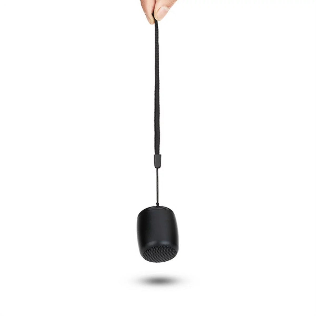 Mini Wireless Speaker For Verve Connect, ZMax 11 - Remote Shutter with Mic Audio Multimedia Rechargeable ebony for Consumer Cellular Verve Connect, ZMax 11