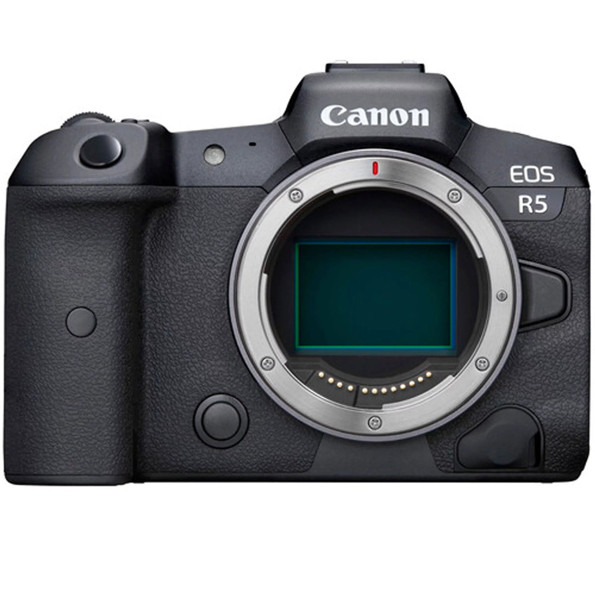 EOS R5 Mirrorless Camera (Body Only) + 2pc 64GB Memory Cards + Tripod + Case & More