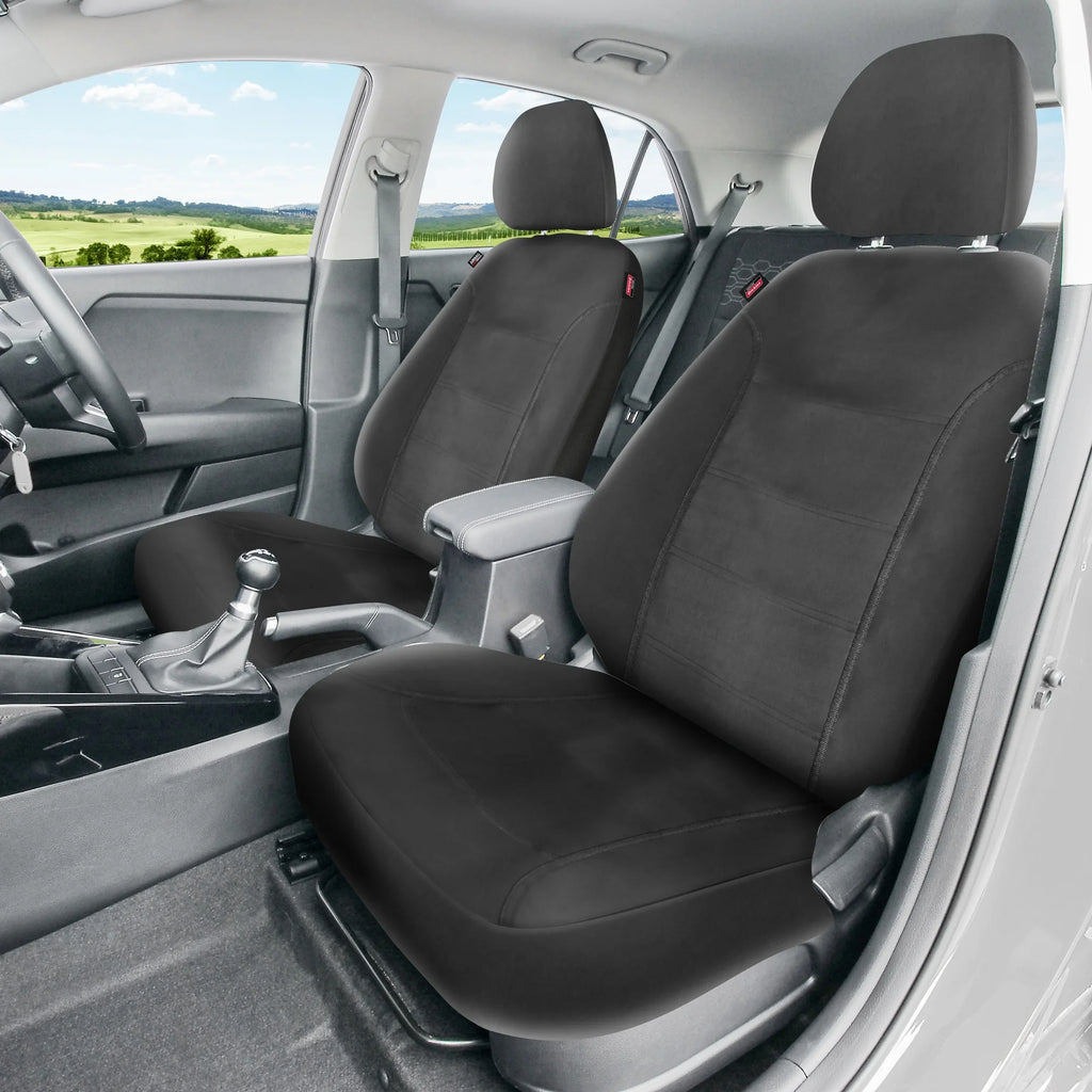 Genuine Dickies 2 Piece Durazone Car Seat Covers, dark