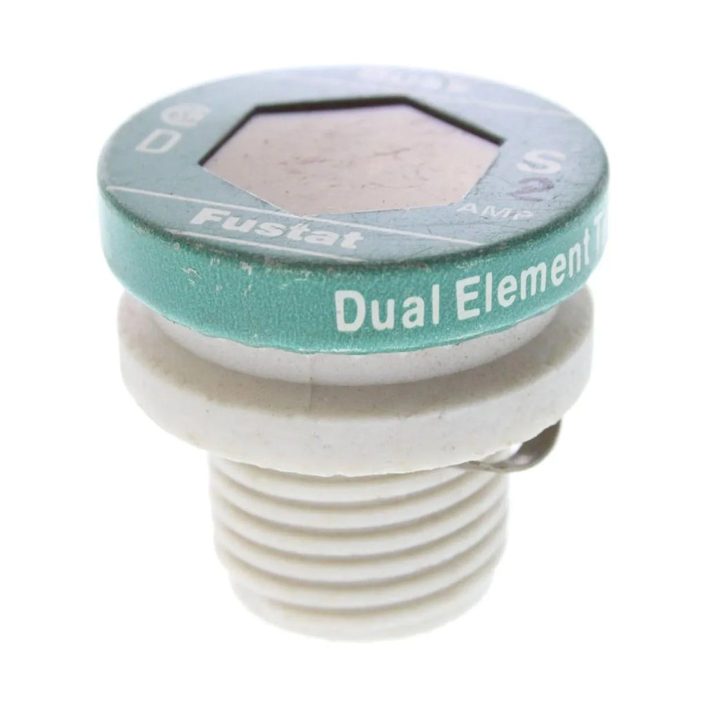 Cooper Bussman S-2: Fustat Dual Plug Type S, Green