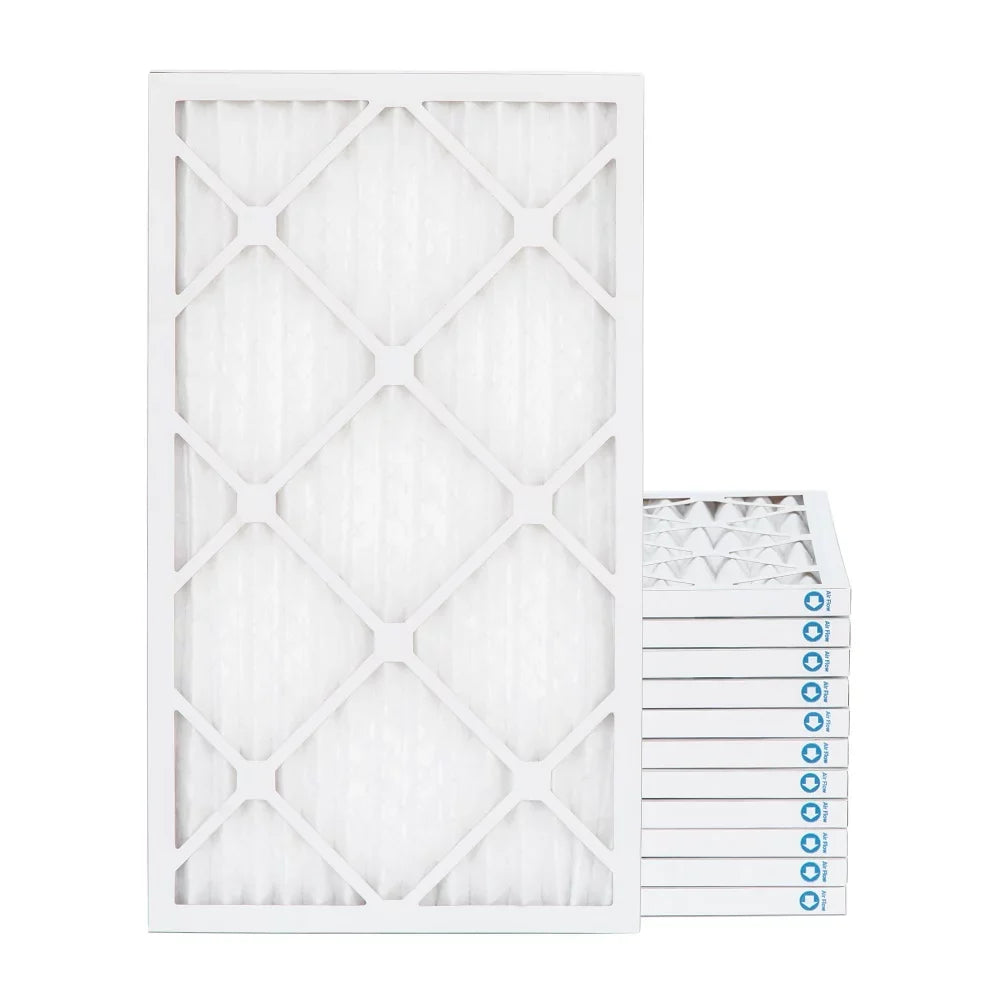 Actual Size: 17-3/4 x 29-3/4 x 3/4. Case of 12. Pamlico Air 18x30x1 MERV 8 Pleated AC Furnace Air Filters