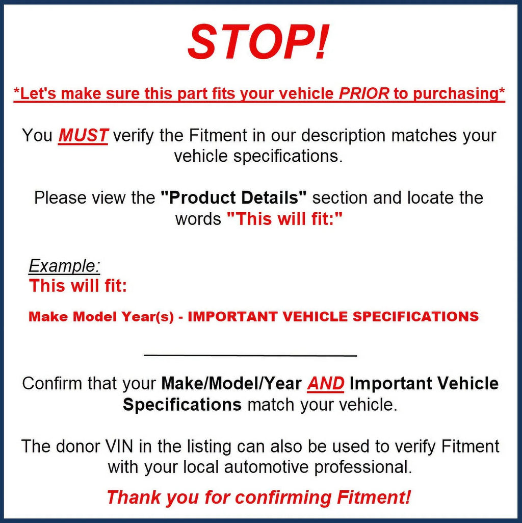 Pre-Owned 2018 Nissan Pathfinder Rear View Backup Camera 284429PJ0A OEM (Good)