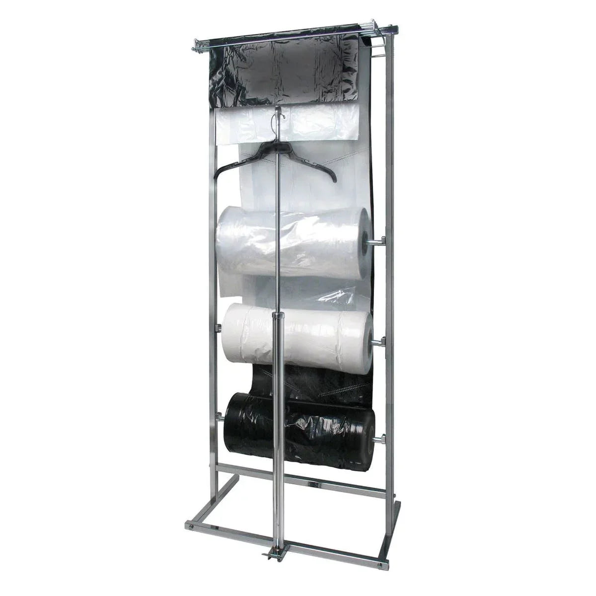 NAHANCO Plastic super weight garment bags on a roll, 72"H , dark - 249/ROLL