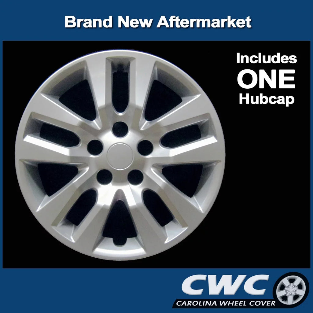 Premium Replica Hubcap for Nissan Altima 2013 - 2018 Replacement (SIngle Hubcap). CarolIna Wheel Cover 16-In