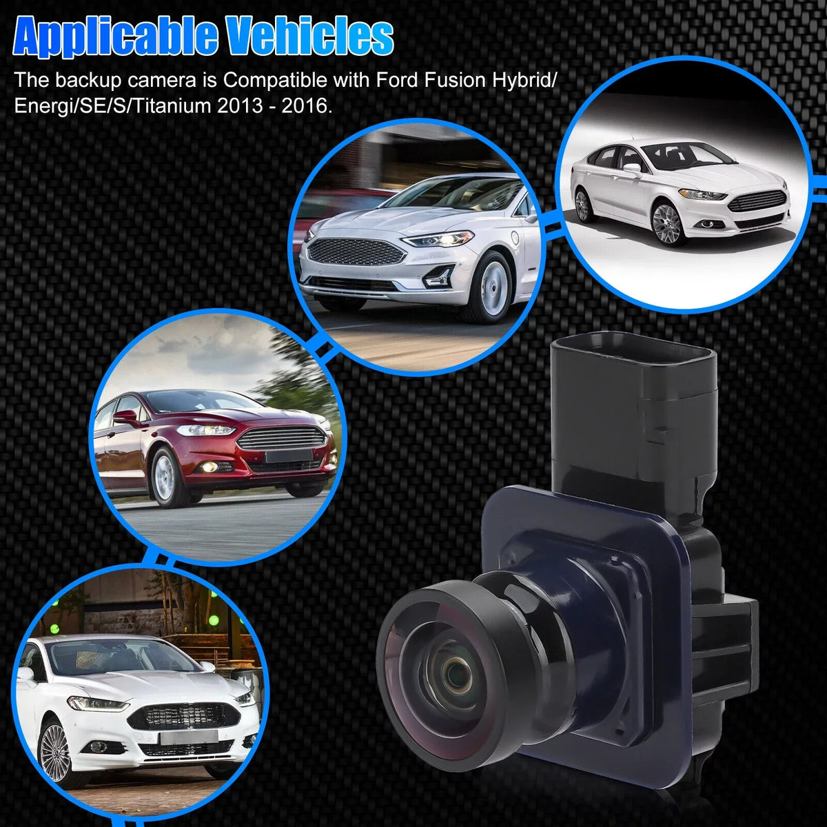 For 2013-2016  Fusion Rear View Backup Parking Assist Camera ES7T19G490AA US