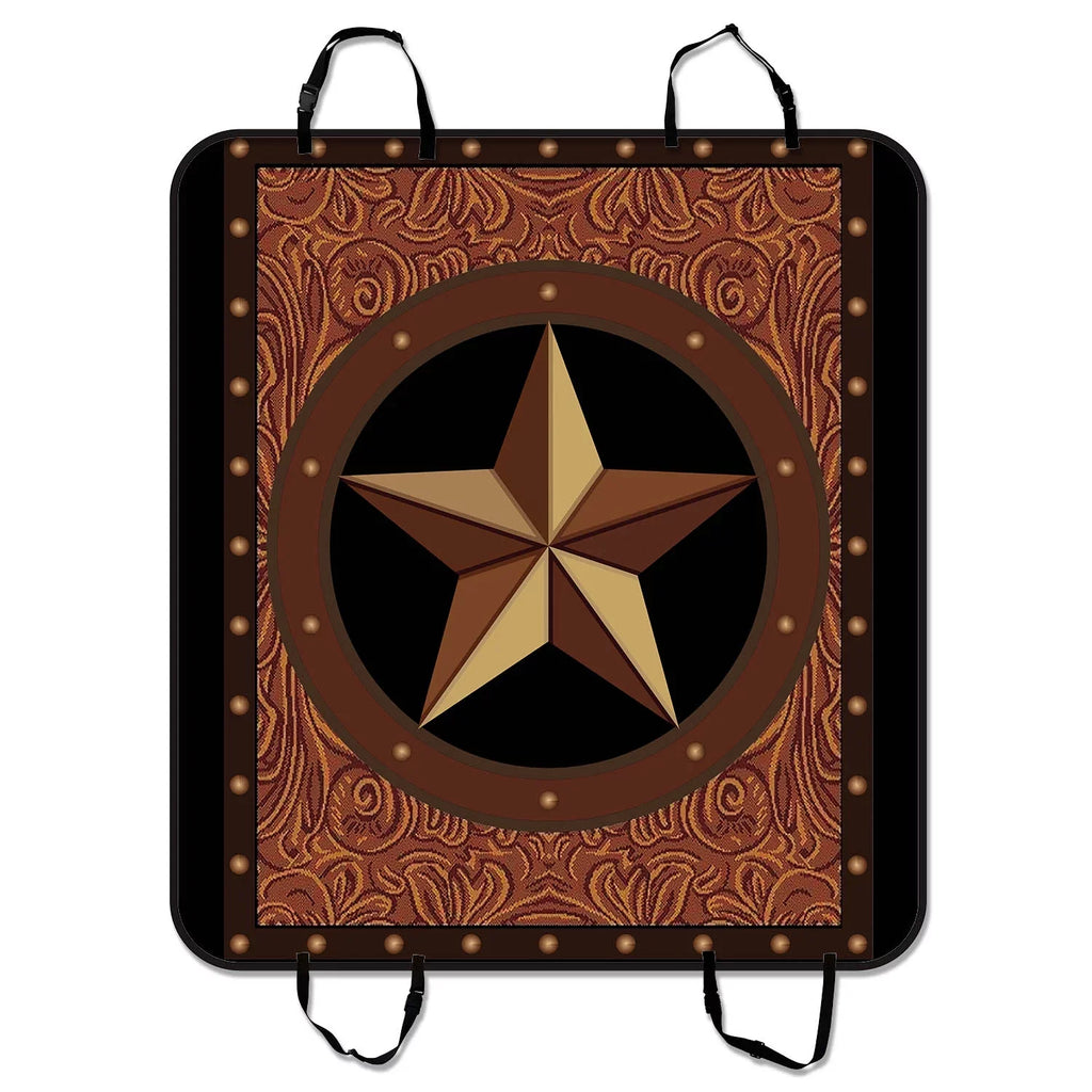 GCKG Texas Star Pet Car Seat Cover,Texas Star Pet Car Seat Cover Dog Car Seat Mat Hammock Cargo Mat Trunk Mat For Cars Trucks and SUV 54x60 inches