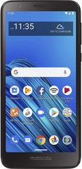 Motorola TracFone Moto E6 4G LTE Prepaid Smartphone Locked  ebony  32GB