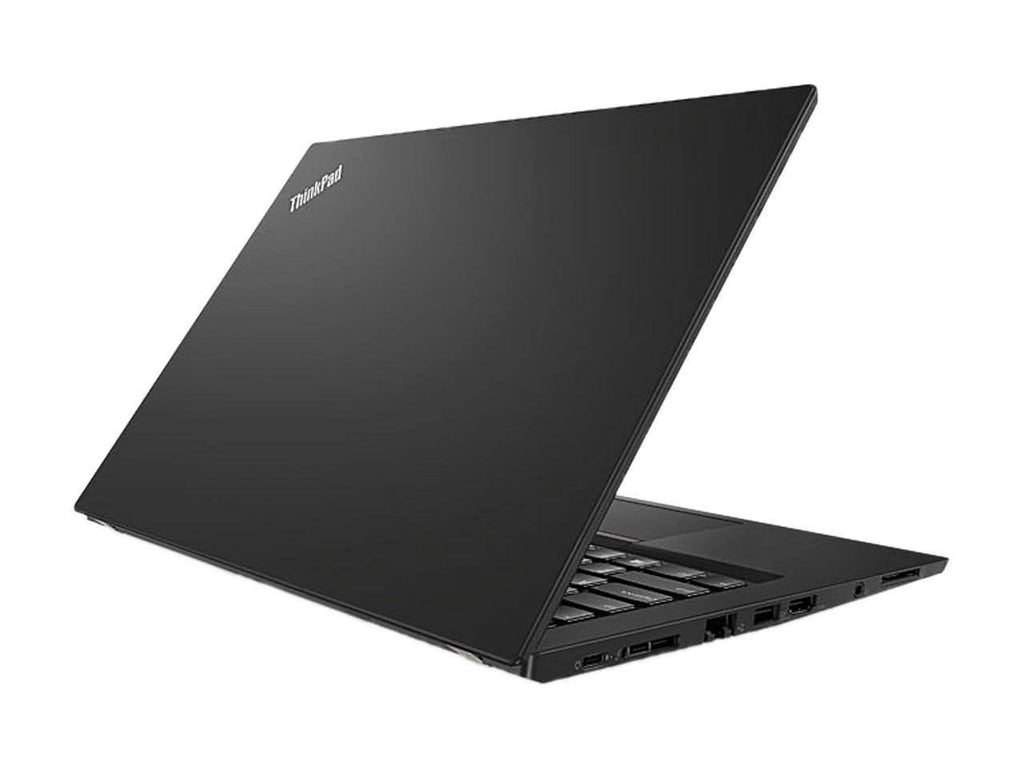 ThinkPad T480s Windows 10 Pro Laptop -  Core i7-8550U, 8GB RAM, 1TB PCIe NVMe SSD, 14" IPS FHD 1920x1080 Matte Display, Fingerprint Reader, 4G LTE WWAN, ebony