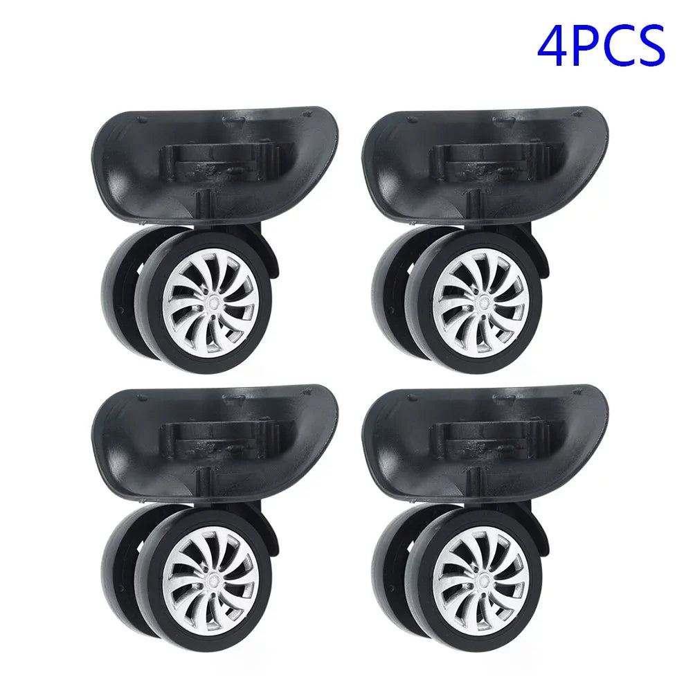 Yuri  4 Set Replacement Luggage Suitcase Wheels Swivel Universal Wheel dark