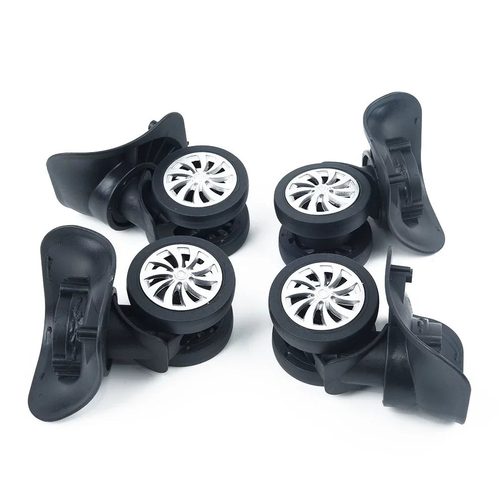 Yuri  4 Set Replacement Luggage Suitcase Wheels Swivel Universal Wheel dark