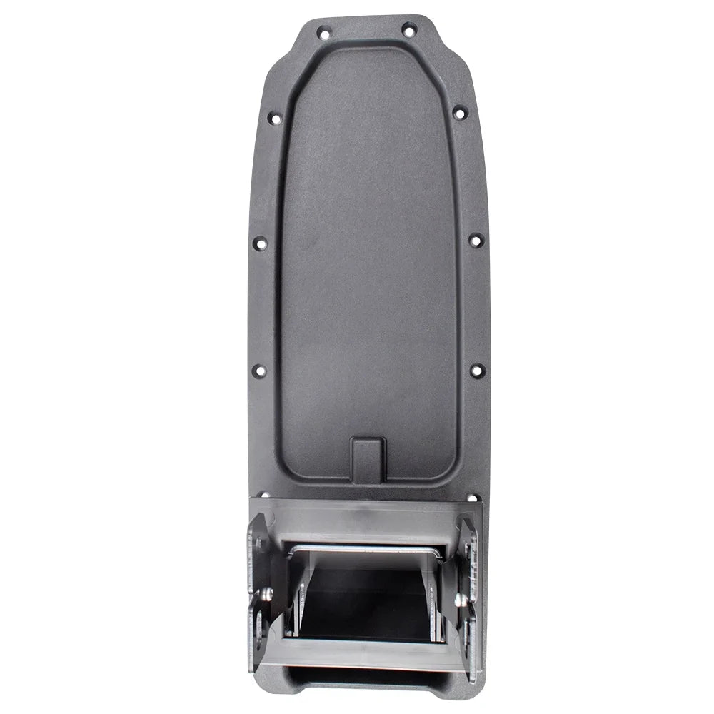 Brock Replacement ebony Full Center Console Armrest Repair Kit Base & Hinges Compatible with 04-11 Ranger Pickup Truck 3L5Z 10047A20 AAB
