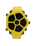 Ghost Steel Carbon Bezel Yellow Quartz Watch GH100.11.NS.PC.ANH4D. Jacob & Co