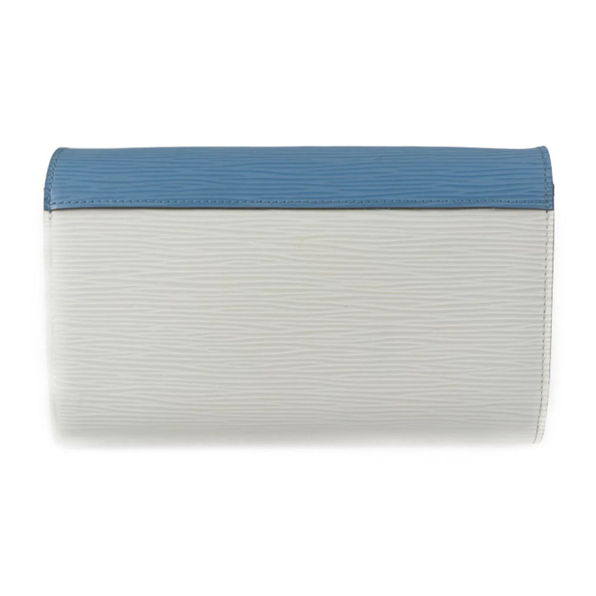 Pre-Owned LOUIS VUITTON Louis Vuitton Tribal Mask Shoulder Bag M60795 Epi Leather Blue Series White Multicolor Silver Hardware Chain Wallet Long (Good)