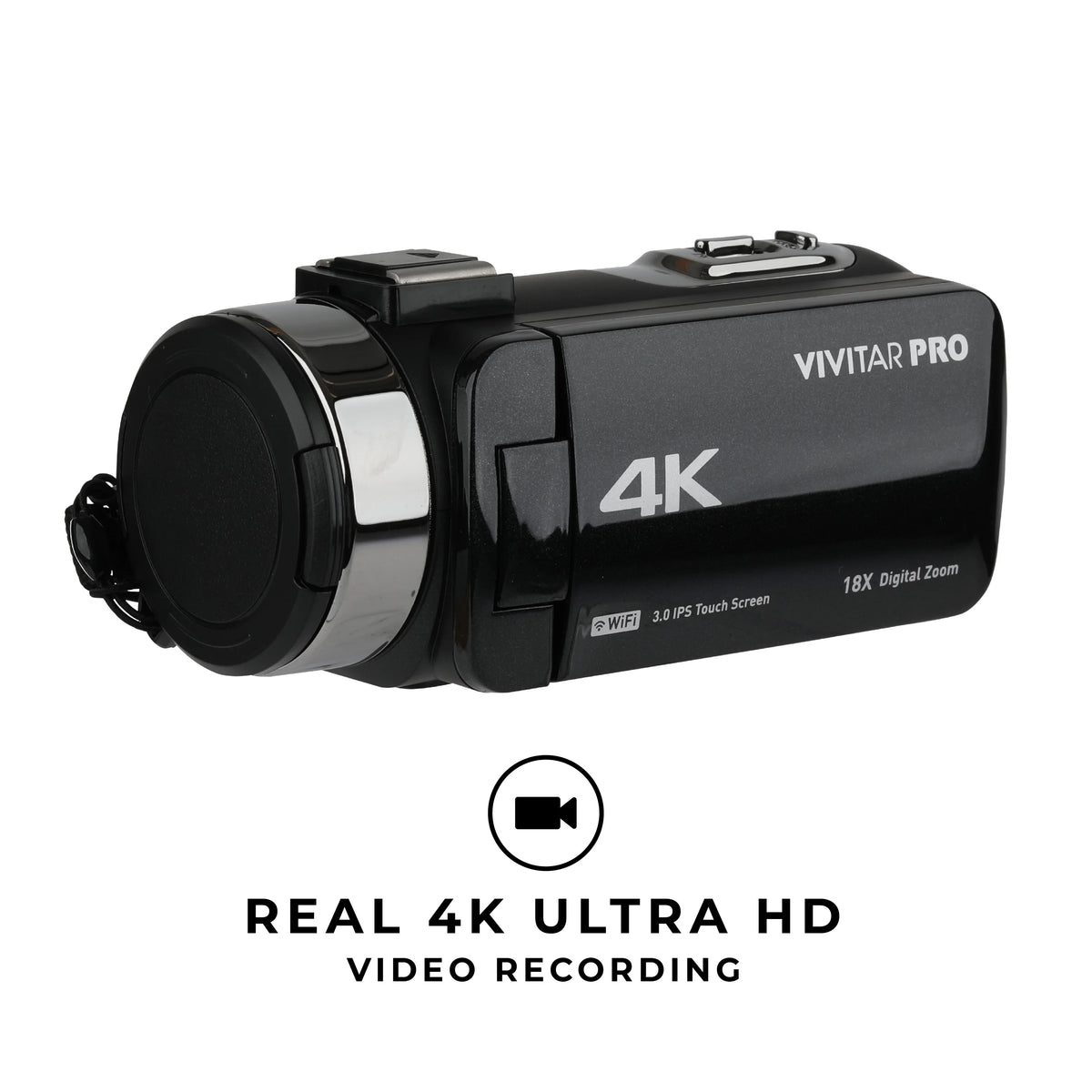 Vivitar 4K HD Digital Video Camera, Night Vision, WIFI, Remote Control