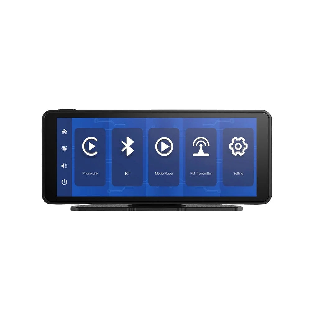 Virwir Wireless  Carplay Car Stereo Portable 6.86 25mm Touch Screen  Carplay and Android Auto1080p Backup Camera with Mirror Link