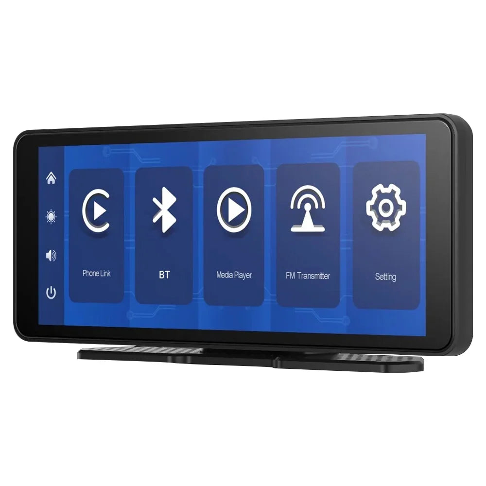 Virwir Wireless  Carplay Car Stereo Portable 6.86 25mm Touch Screen  Carplay and Android Auto1080p Backup Camera with Mirror Link