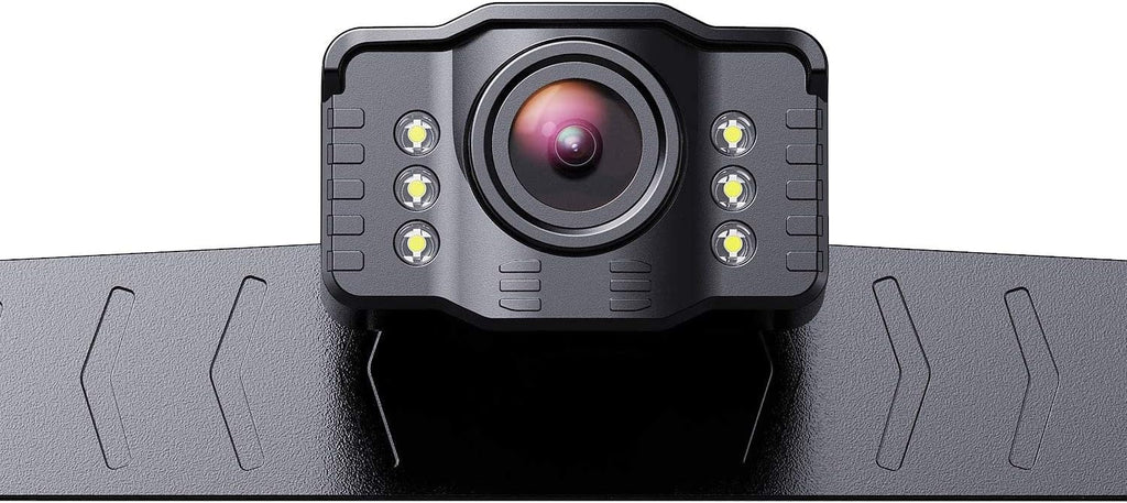 Xroose S2 HD Wired Backup Camera, 149° Wide Field of View License Plate Camera, IP69 Waterproof Colored Night