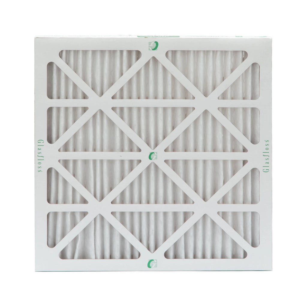 Actual Size: 19-1/2 x 19-1/2 x 1-3/4. 3 Pack of 20x20x2 MERV 13 Pleated 2" 25mm Air Filters by Glasfloss
