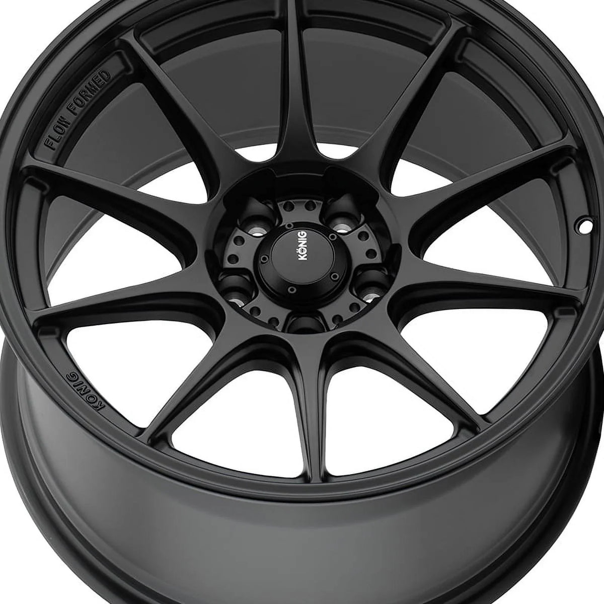 Konig 57B Dekagram 17x8 4x100 +45et Semi-Matte dark Wheel