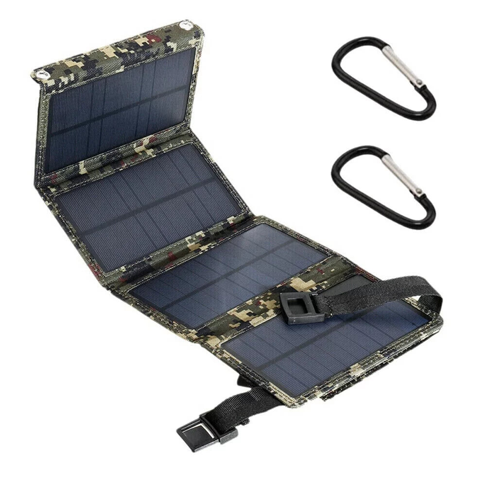 OnemayshipOnemayship Foldable Outdoor 80W USB Solar Panel Portable Phone Charger Camping Hiking Rechargeable Battery High Quality