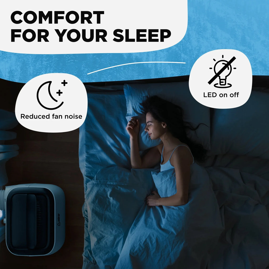 Airo Comfort Portable Air Conditioner 8000 BTU (12000 BTU ASHRAE), Standing AC Unit with DIY Window Kit