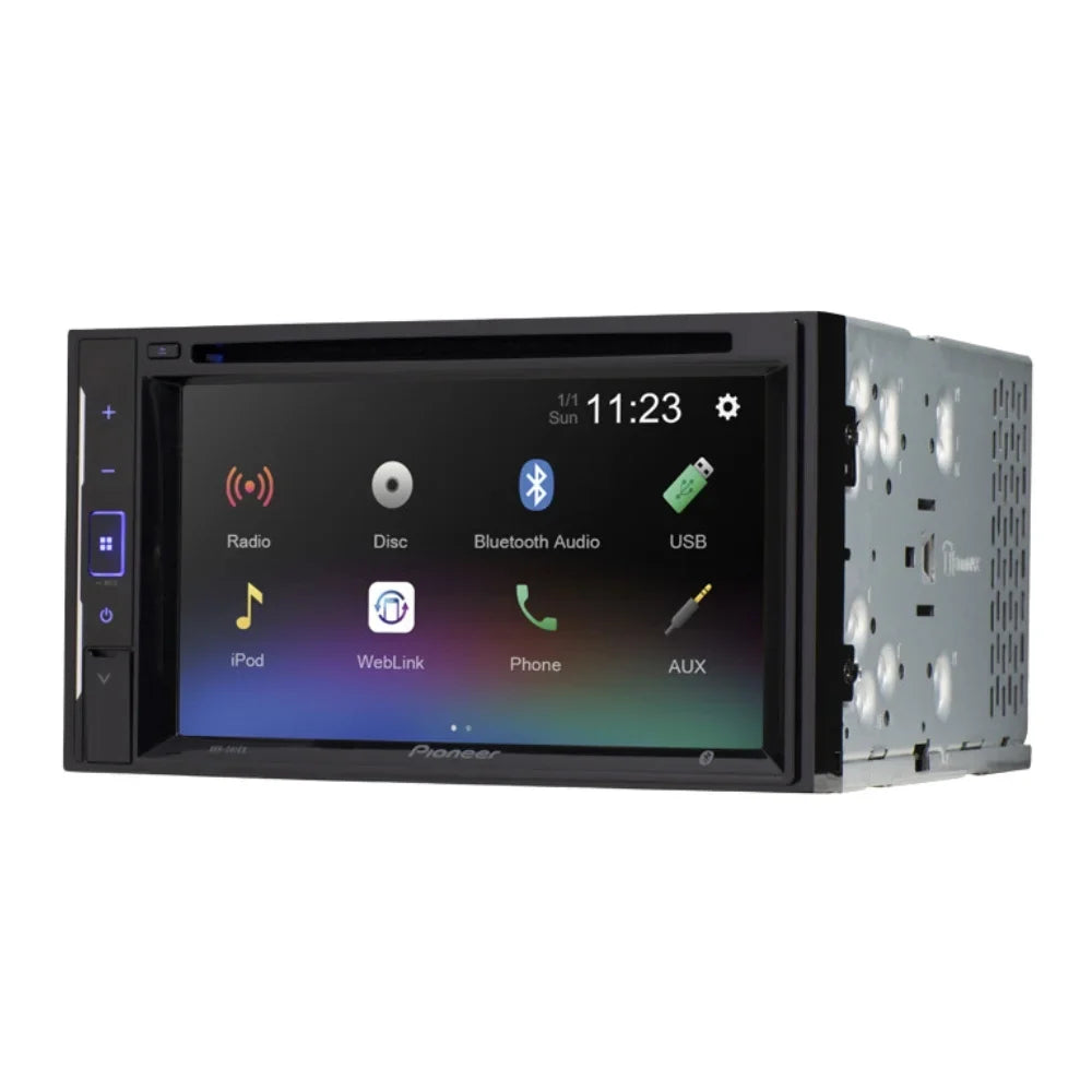 KIT4803 Bundle for 2005-2008 Chevy Uplander W/ Pioneer Double DIN Car Stereo with Bluetooth/Backup Camera/Installation Kit/in-Dash DVD/CD AM/FM 6.2" WVGA Touchscreen Digital Media Receiver