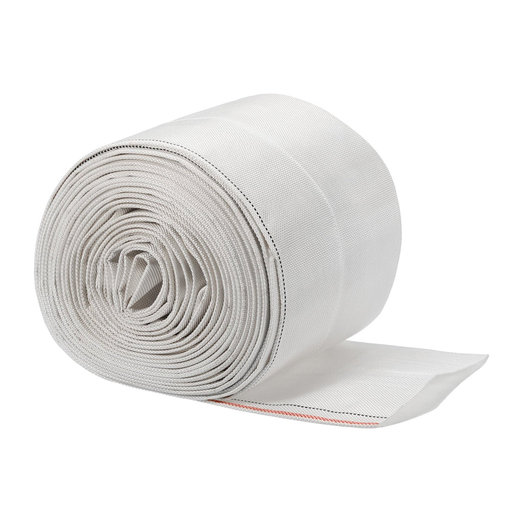 Lightweight Backwash Hose Lay Flat Reinforced Discharge plastic Hose 4" ID 49ft for Swimming Pool