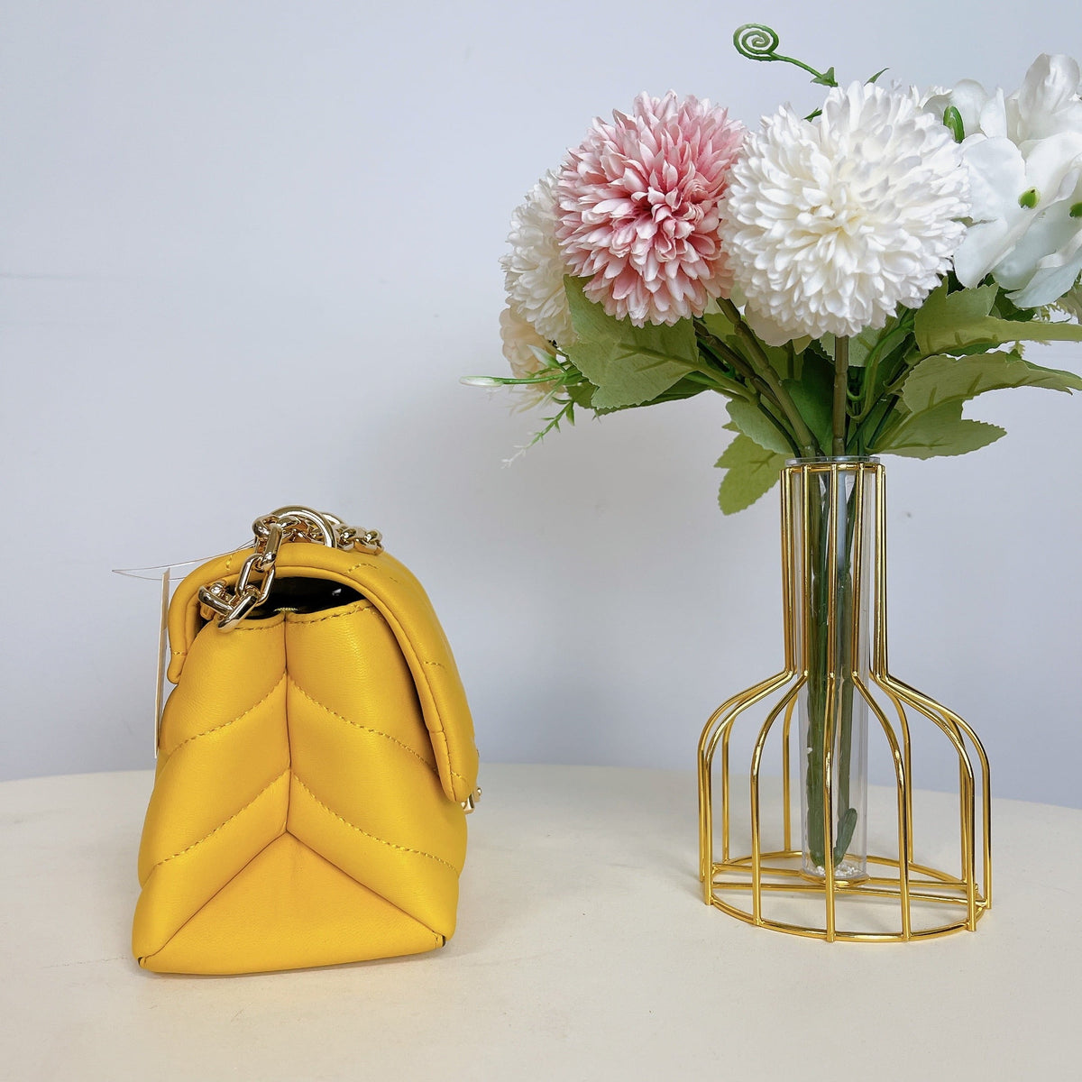 Michael Kors Cece Cece Extra Small Sunflower Crossbody Bag