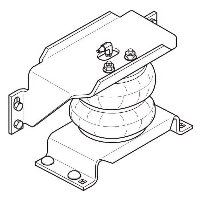 Firestone Ride-Rite Air Helper Spring Kit Rear 00-06  Excursion (4WD Only) (W217602251)